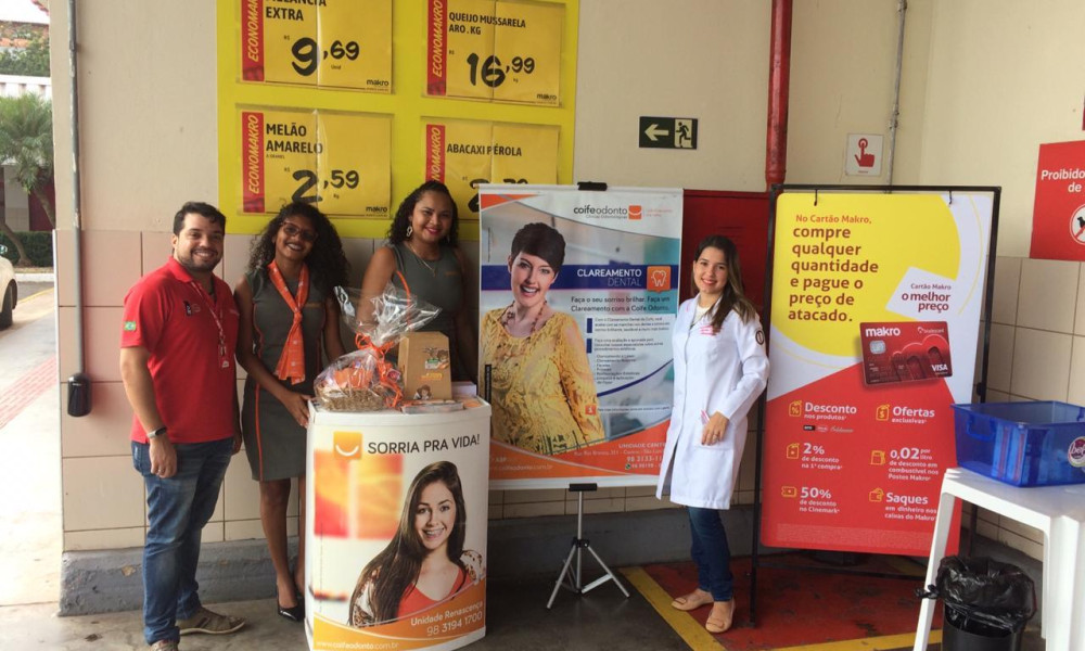 Faculdade Edufor e Coife Odonto realizam ações pela cidade.