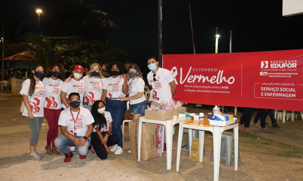 Faculdade EDUFOR realiza ação de conscientização e prevenção ao HIV/AIDS 