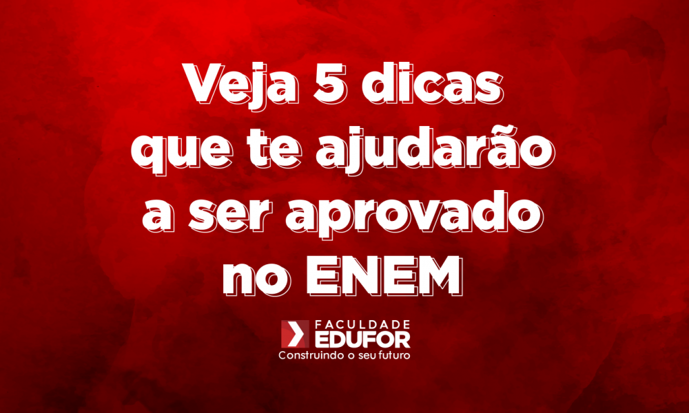 ENEM - Tá chegando a hora