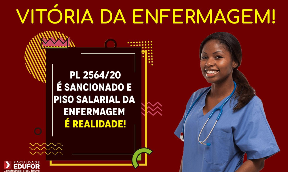 Sancionado Piso Nacional de Enfermagem de R$ 4.750,00