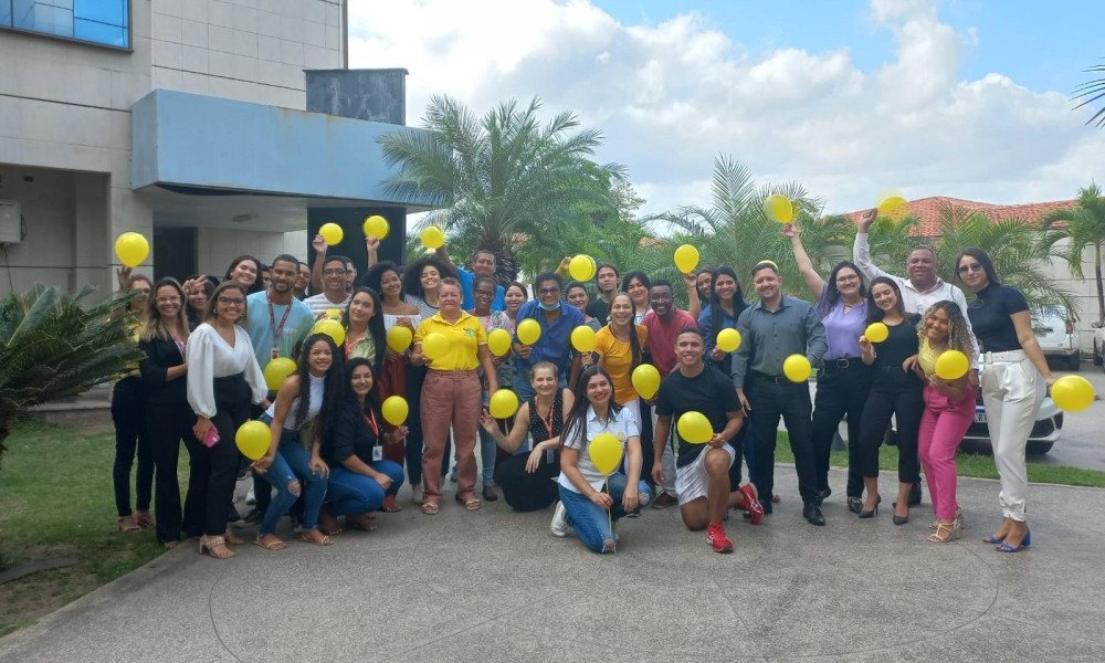 Edufor promove ação de conscientização em alusão à Campanha Setembro Amarelo na TV Difusora