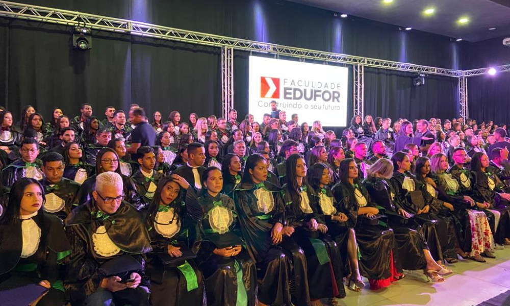Realizada Colação de Grau 2022.2 da Edufor