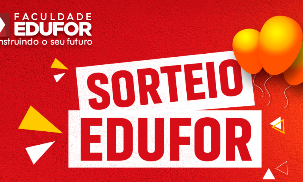 SORTEIO DE BOLSA DE ESTUDOS 100%