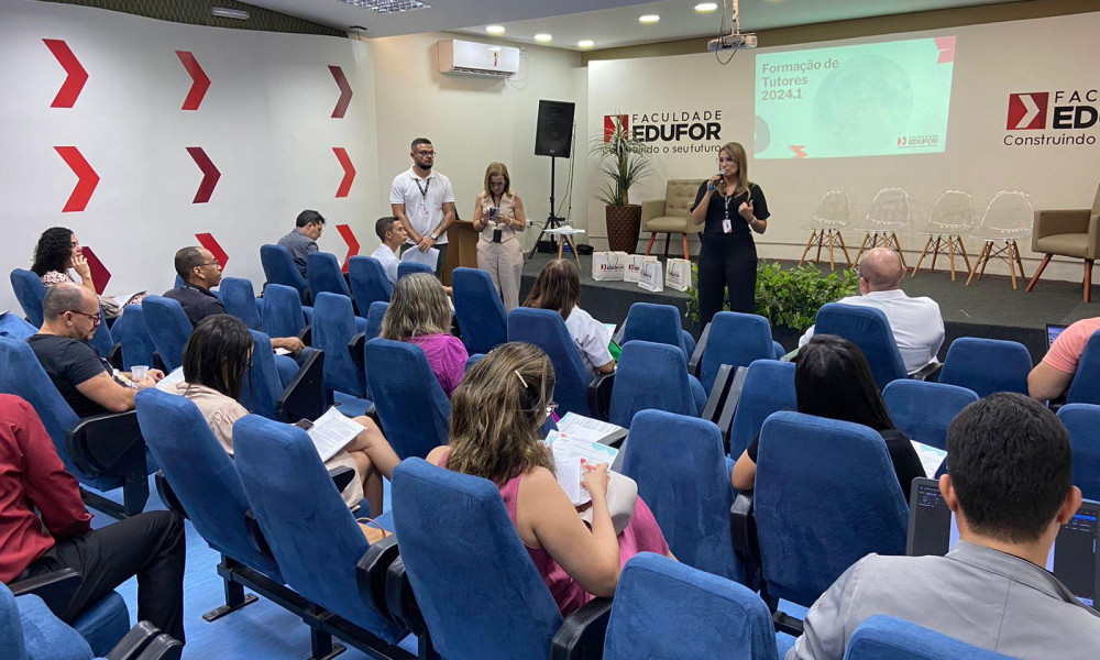 Edufor realiza formação de Tutores EAD 2024.1