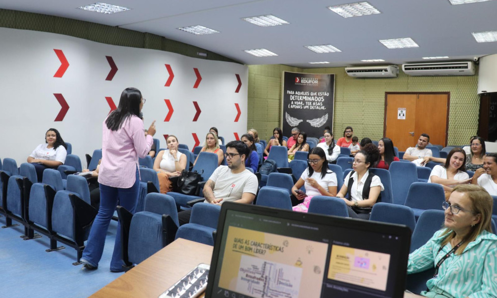 Encontro de Líderes 2024.1 da Faculdade Edufor São Luís