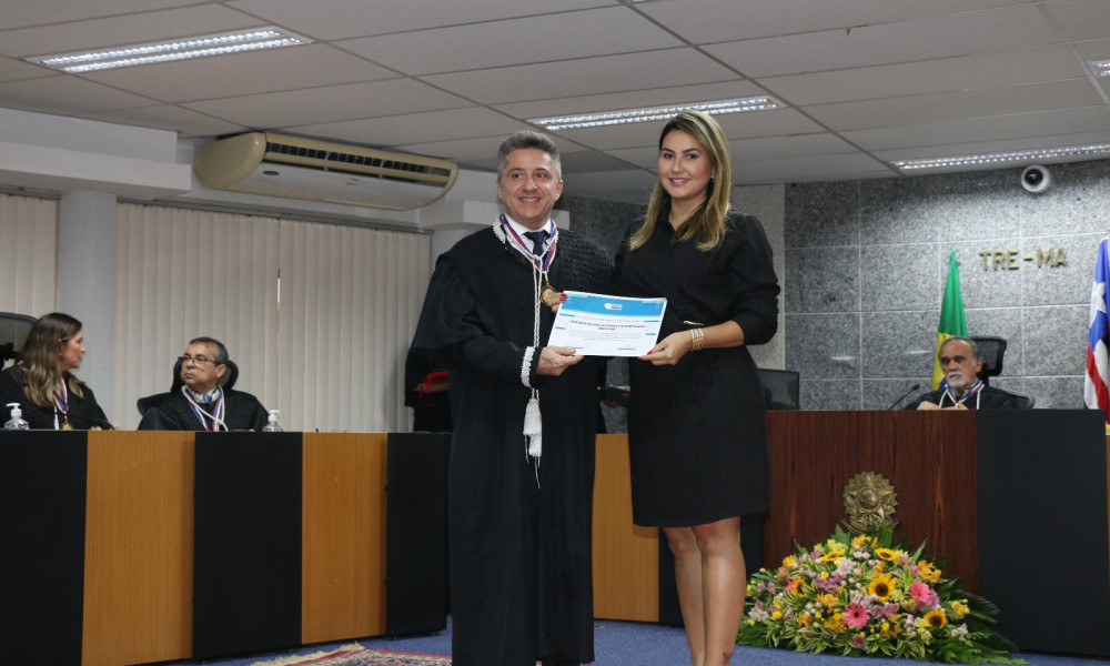 Edufor recebe homenagem do TRE-MA pela parceria no Projeto Mesário Voluntário