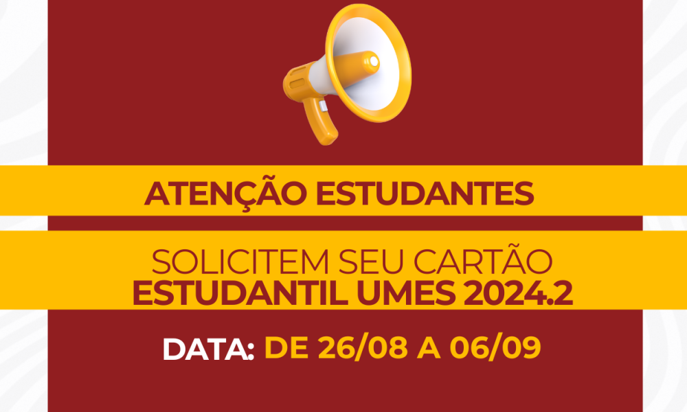 Carteira de Estudante da UMES será emitida na Edufor