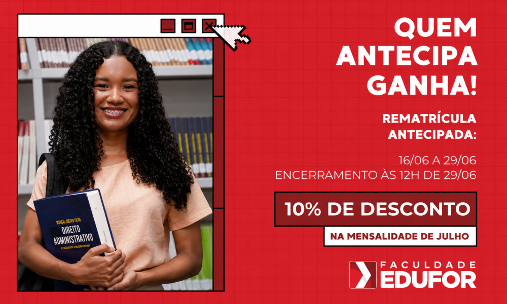 Rematrícula Antecipada 2026.2