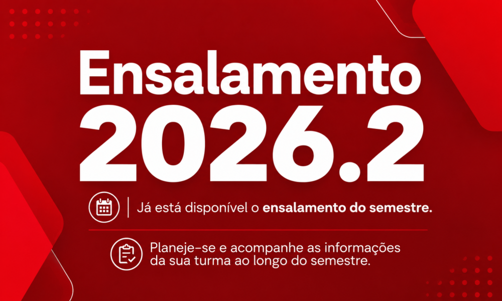Ensalamento 2026.2 já está disponível