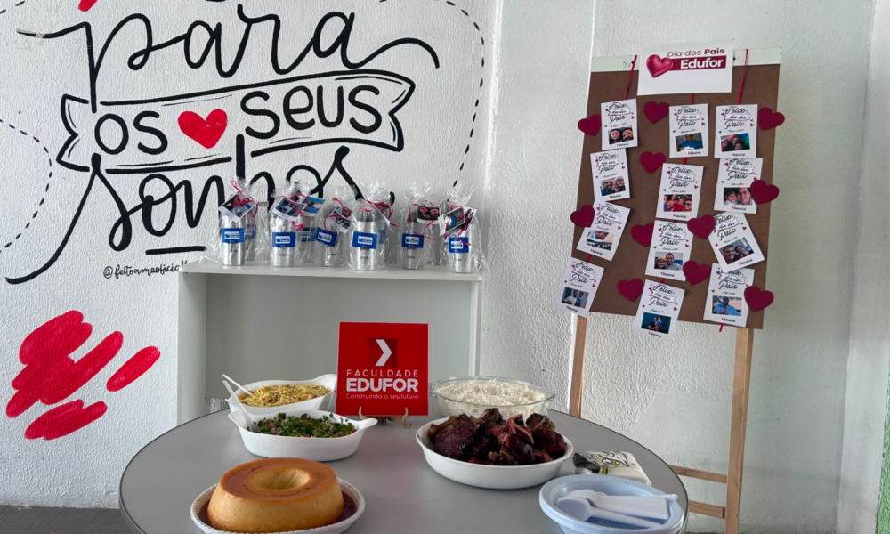 Edufor promove momento especial em comemoração ao Dia dos Pais