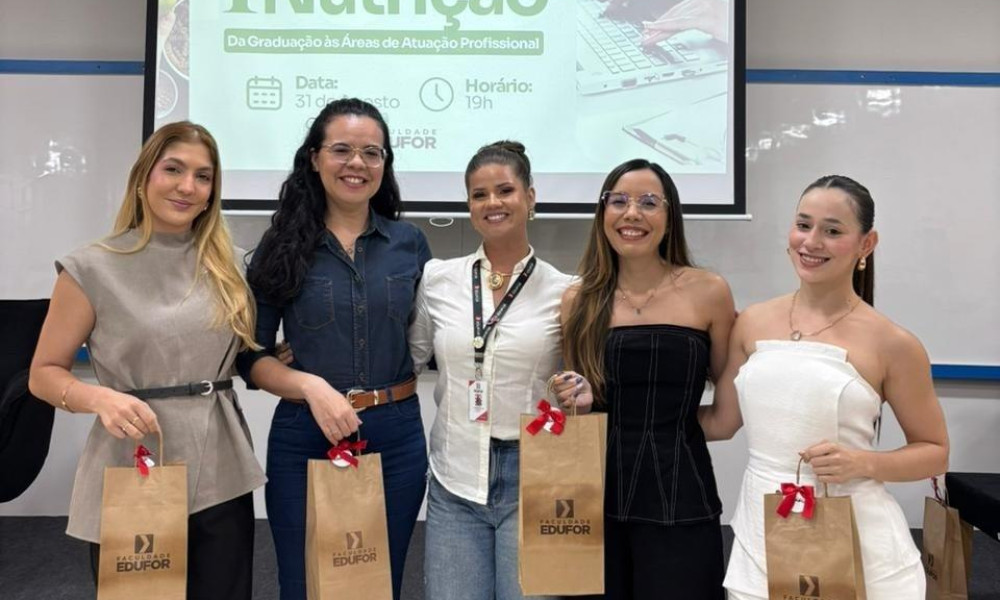 I Encontro de Nutrição Edufor promove diálogo sobre formação e diferentes áreas de atuação profissional